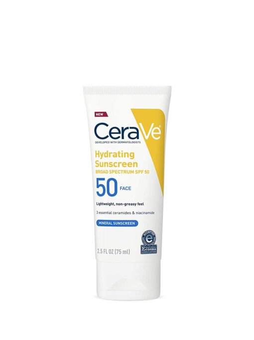 CeraVe Hydrating Sunscreen SPF 50 Face Lotion