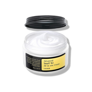 Cosrx Advanced snail 92 all in one cream in a small container
