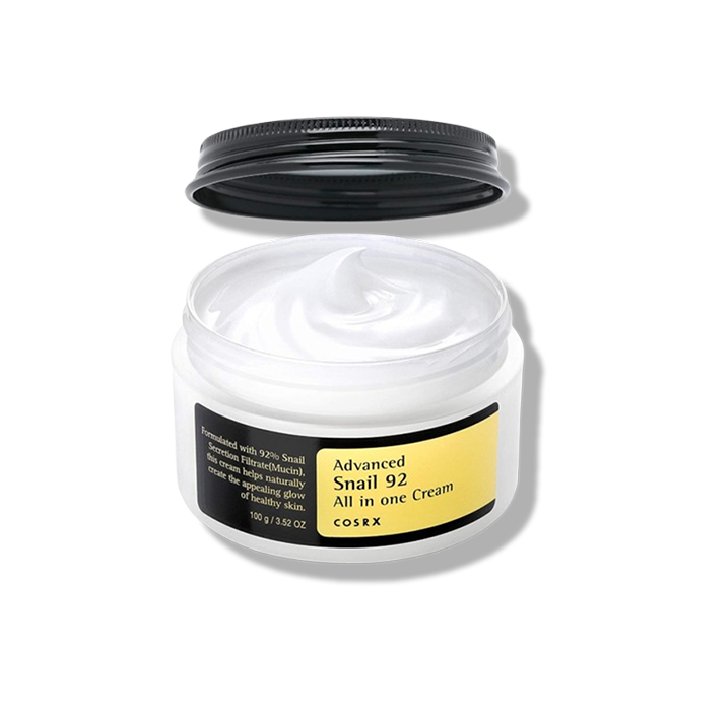 Cosrx Advanced snail 92 all in one cream in a small container