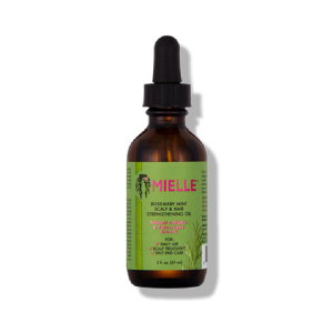 Mielle rosemary mint scalp and hair strengthening oil in a 59ml bottle
