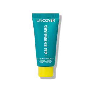 Uncover Green Tea Revitalising Cleanser in 30ml tube